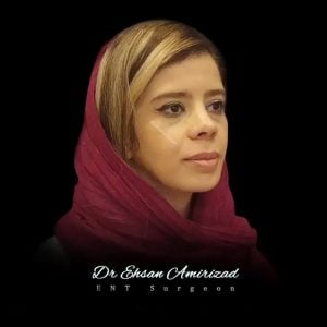 نمونه کار جراحی بینی طبیعی دکتر امیری زاد