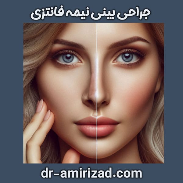 جراحی بینی نیمف فانتزی دکتر احسان امیری زاد ، بهترین جراح بینی تهران